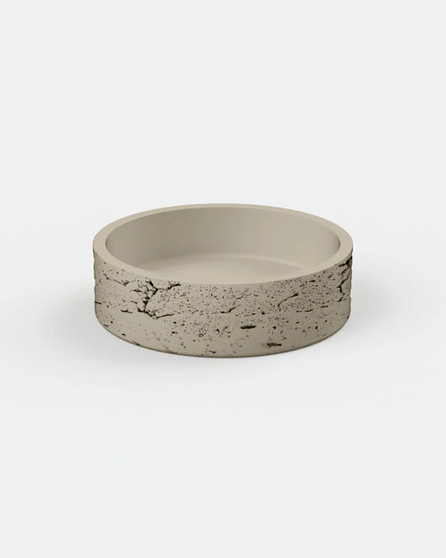 Noodco Hoop Raw Concrete Basin
